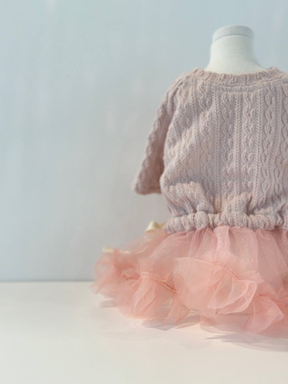 Twist Knit Ops - Pink