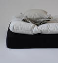 Load image into Gallery viewer, Square Bedding Set Black