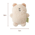 Load image into Gallery viewer, BonBon Green Furry Friends Mini Squeaky Toy