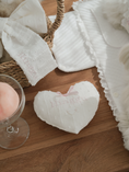 Load image into Gallery viewer, Rose Smoothie Heart Mini Cushion Keyring