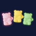 Load image into Gallery viewer, Jelly Bear LED Rechargeable Blinker (3 colours)