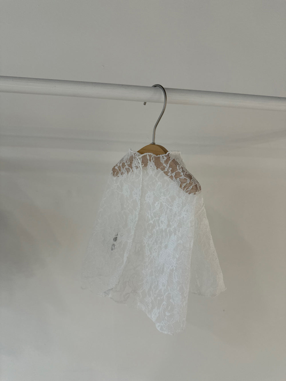 Half Polar Lace Top