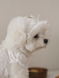 Load image into Gallery viewer, Fall In Love Hairkerchief - Pure White