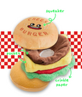 Load image into Gallery viewer, Hamburger Nosework Toy