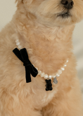 Load image into Gallery viewer, Custard Bear Pearl Necklace