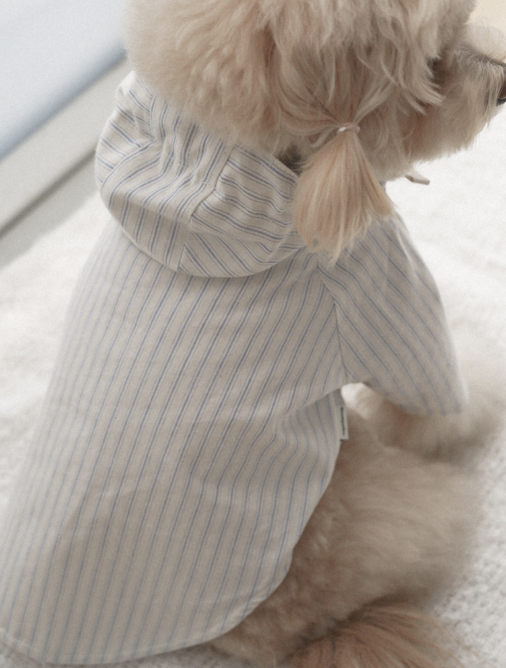 Striped Cotton Anorak