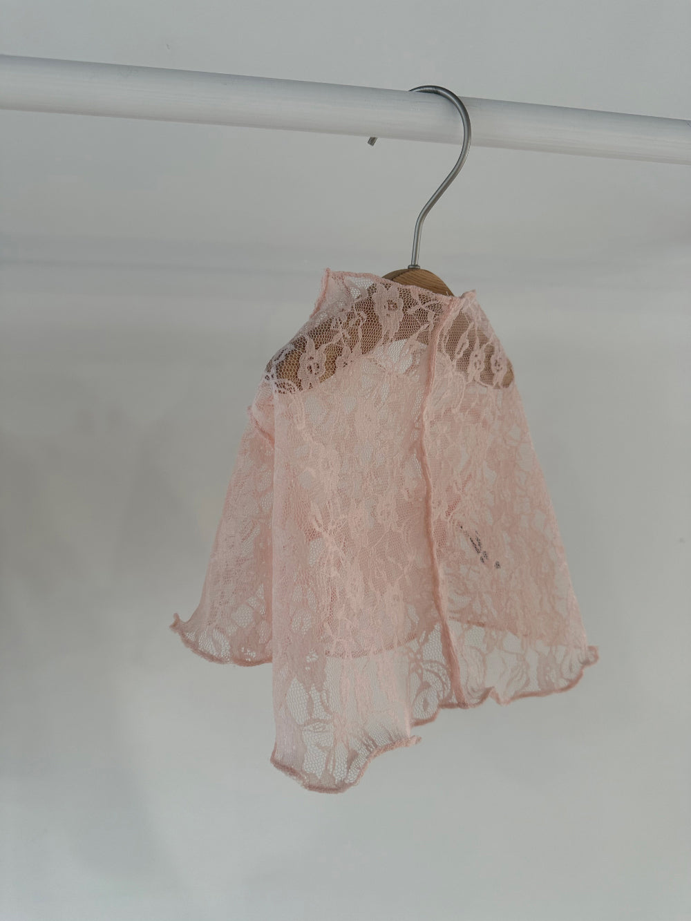 Half Polar Lace Top