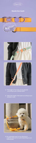 Load image into Gallery viewer, Waterproof Hands-free Leash (Macaron)