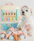 Load image into Gallery viewer, Ice-cream Nosework Toy (Strawberry & Mint)