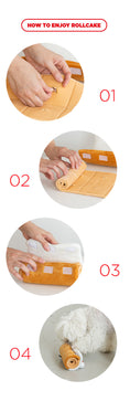 Load image into Gallery viewer, Roll cake Nosework Toy