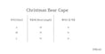 Load image into Gallery viewer, Christmas Bear Cape