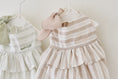 Load image into Gallery viewer, Linen Stripe Ribbon Dress (2 colors)
