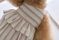 Load image into Gallery viewer, Linen Stripe Ribbon Dress (2 colors)
