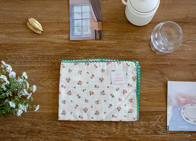 Flower Gauze Blanket
