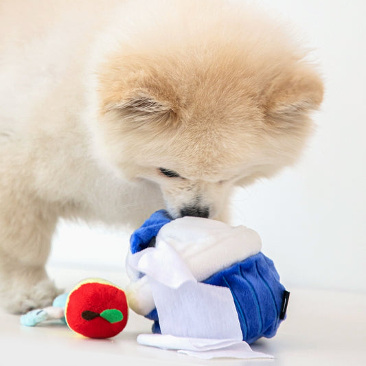 Trash Can Nosework Toy