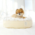 Load image into Gallery viewer, Organic Honey Bebe Round Bed (2 colors)
