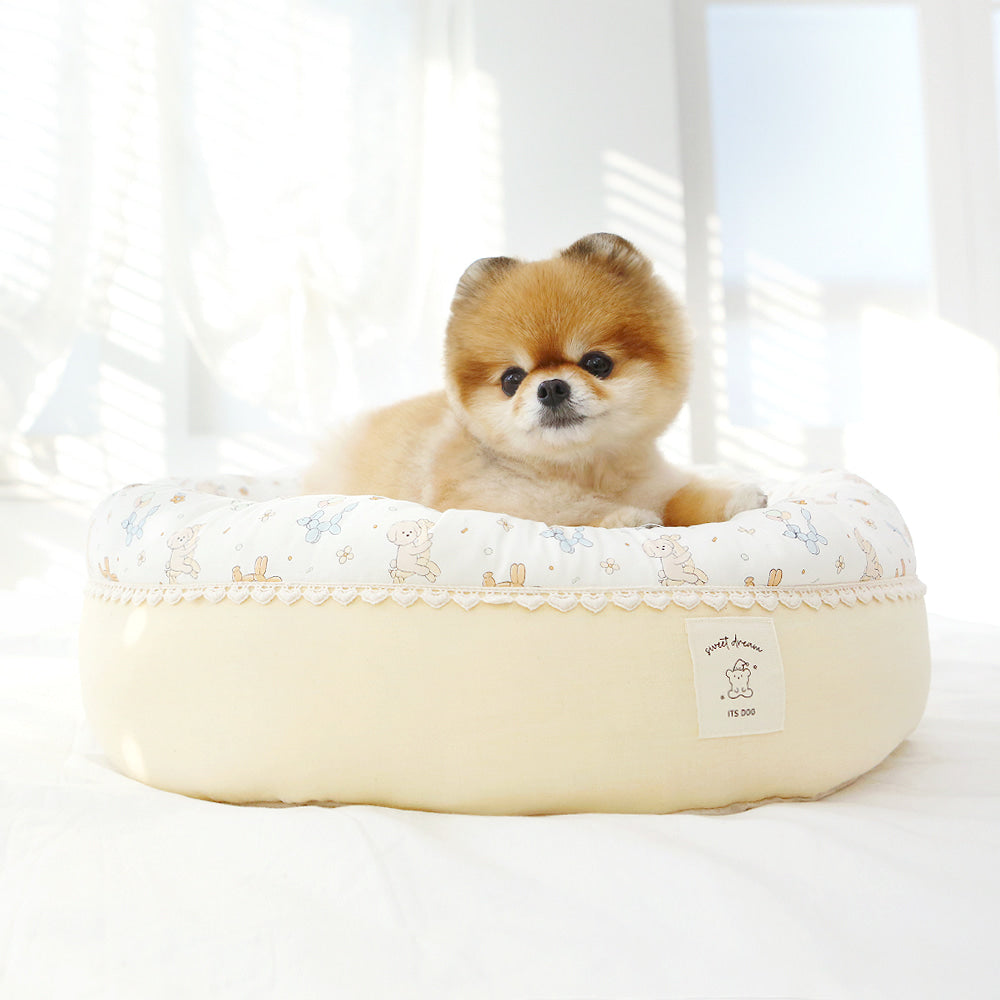 Organic Honey Bebe Round Bed (2 colors)