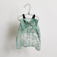 Load image into Gallery viewer, Sage Green Crochet Dress
