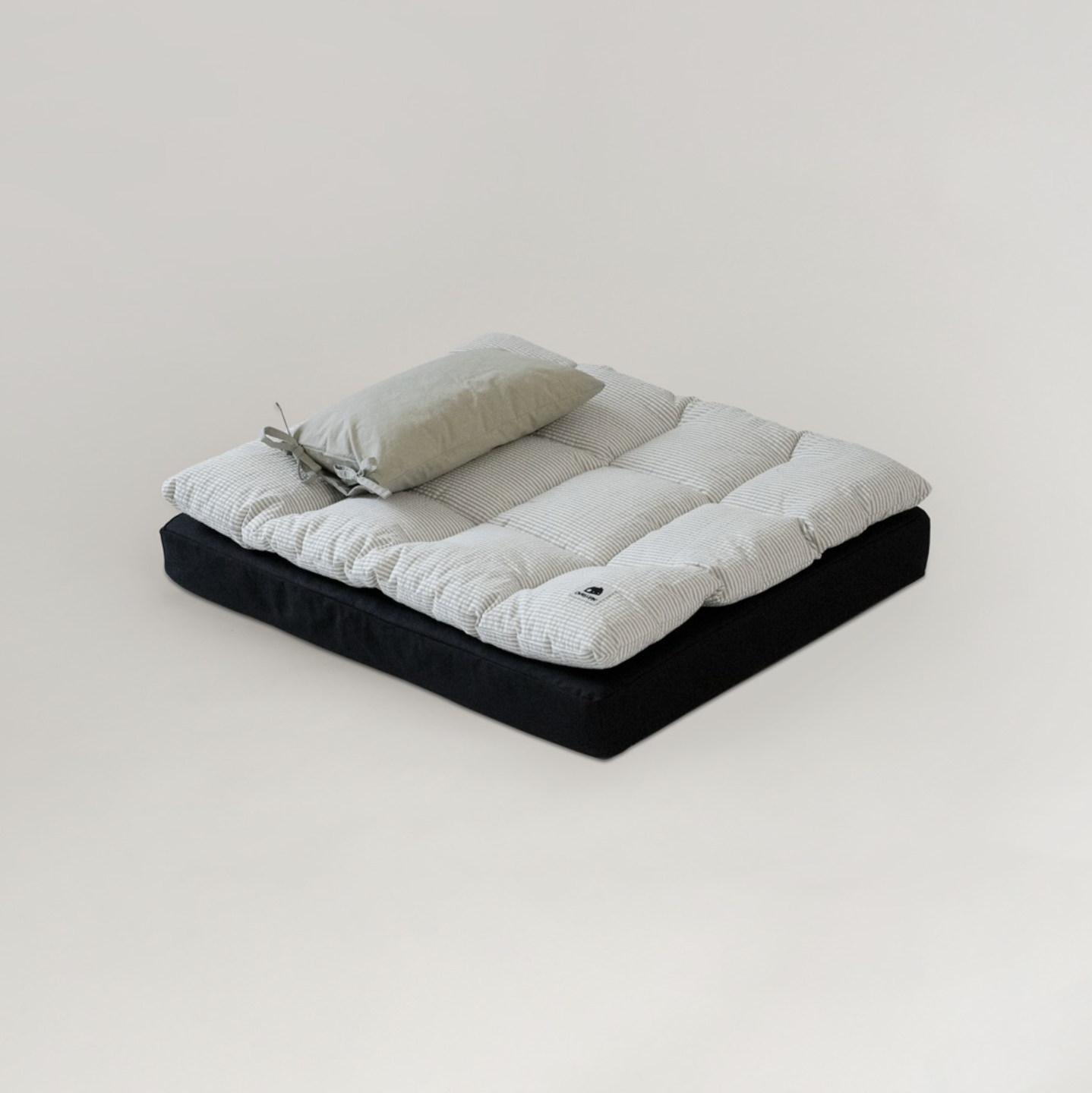 Square Bedding Set Black