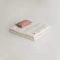 Load image into Gallery viewer, Square Bedding Set Mallow Pink Stripe
