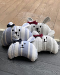 Load image into Gallery viewer, Hug Me Buggy Pillow French Stripe
