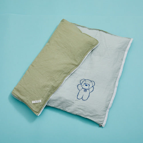 Linen Goose Blanket - My Cutie