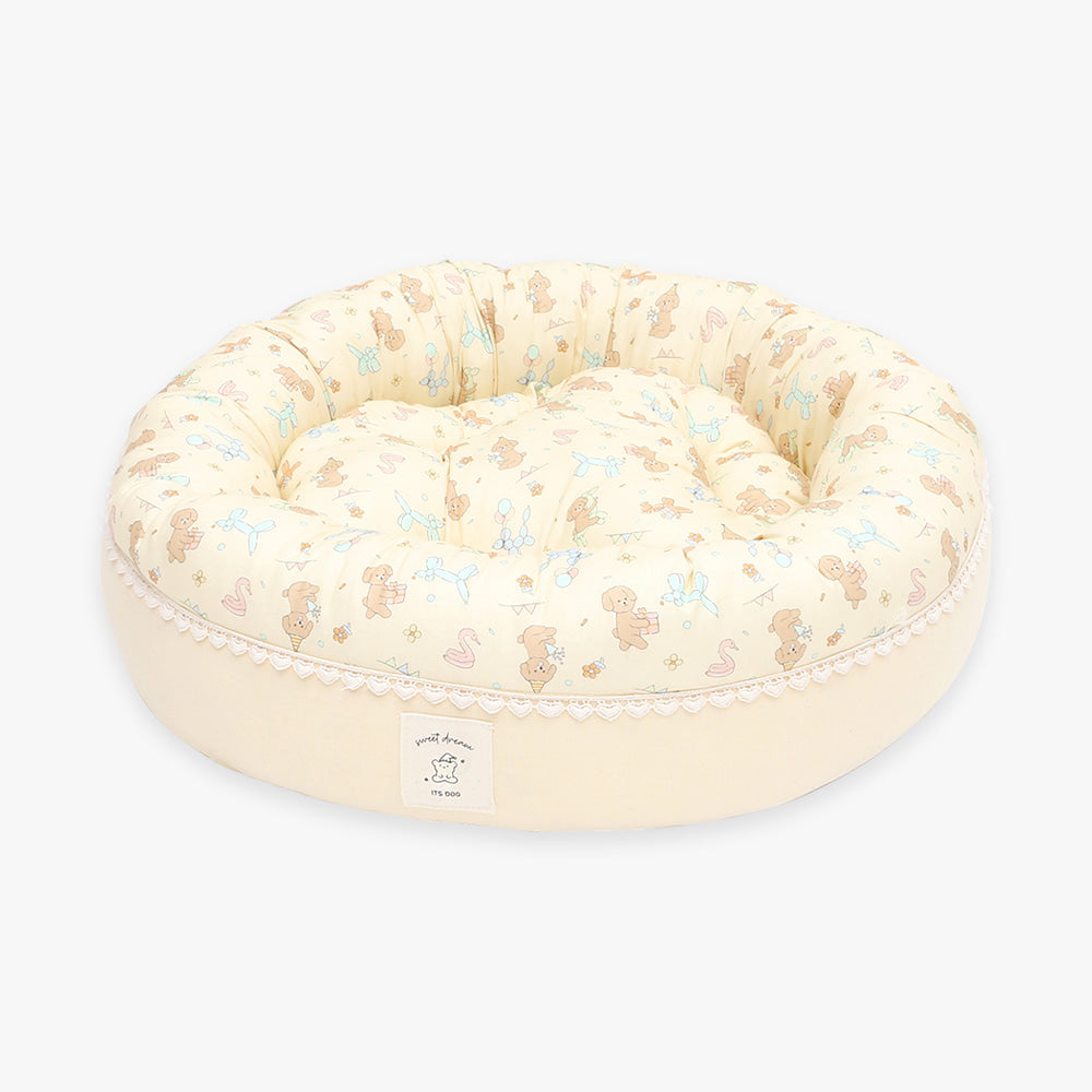 Organic Honey Bebe Round Bed (2 colors)