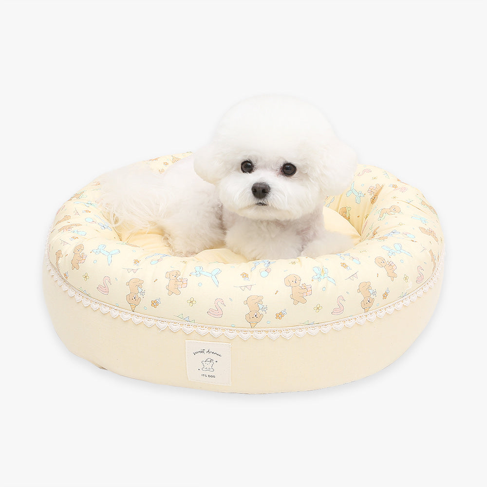 Organic Honey Bebe Round Bed (2 colors)