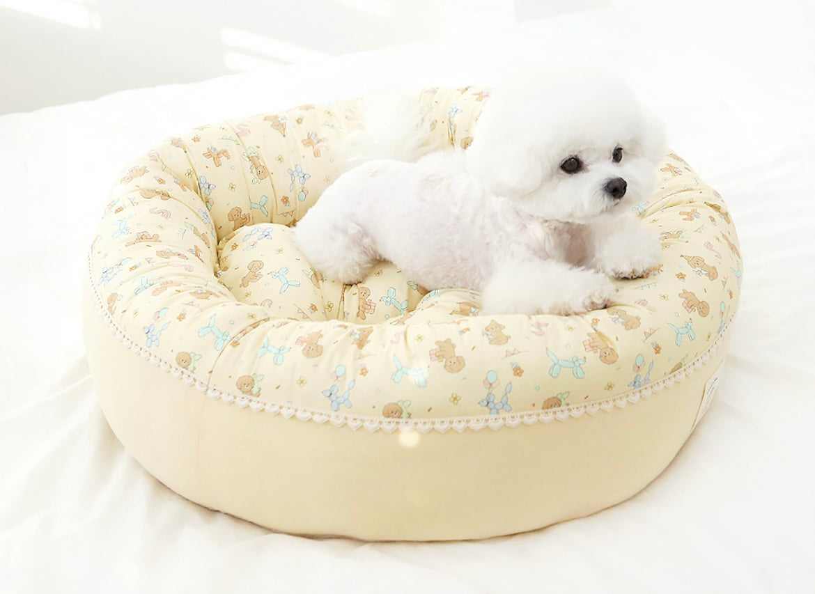 Organic Honey Bebe Round Bed (2 colors)