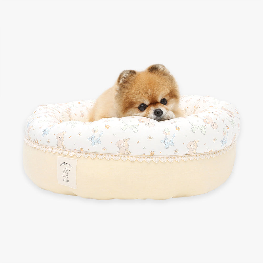 Organic Honey Bebe Round Bed (2 colors)