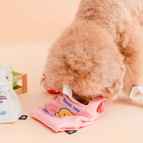 Crinkle Vinyls Pocket Toy