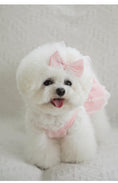Load image into Gallery viewer, Marine check chiffon hair ribbon pin (2 colors)
