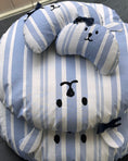 Load image into Gallery viewer, Hug Me Buggy Pillow French Stripe
