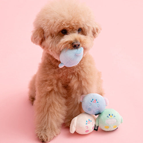 Fluffy Friends Multi-Pack Ball Toy (3pcs)