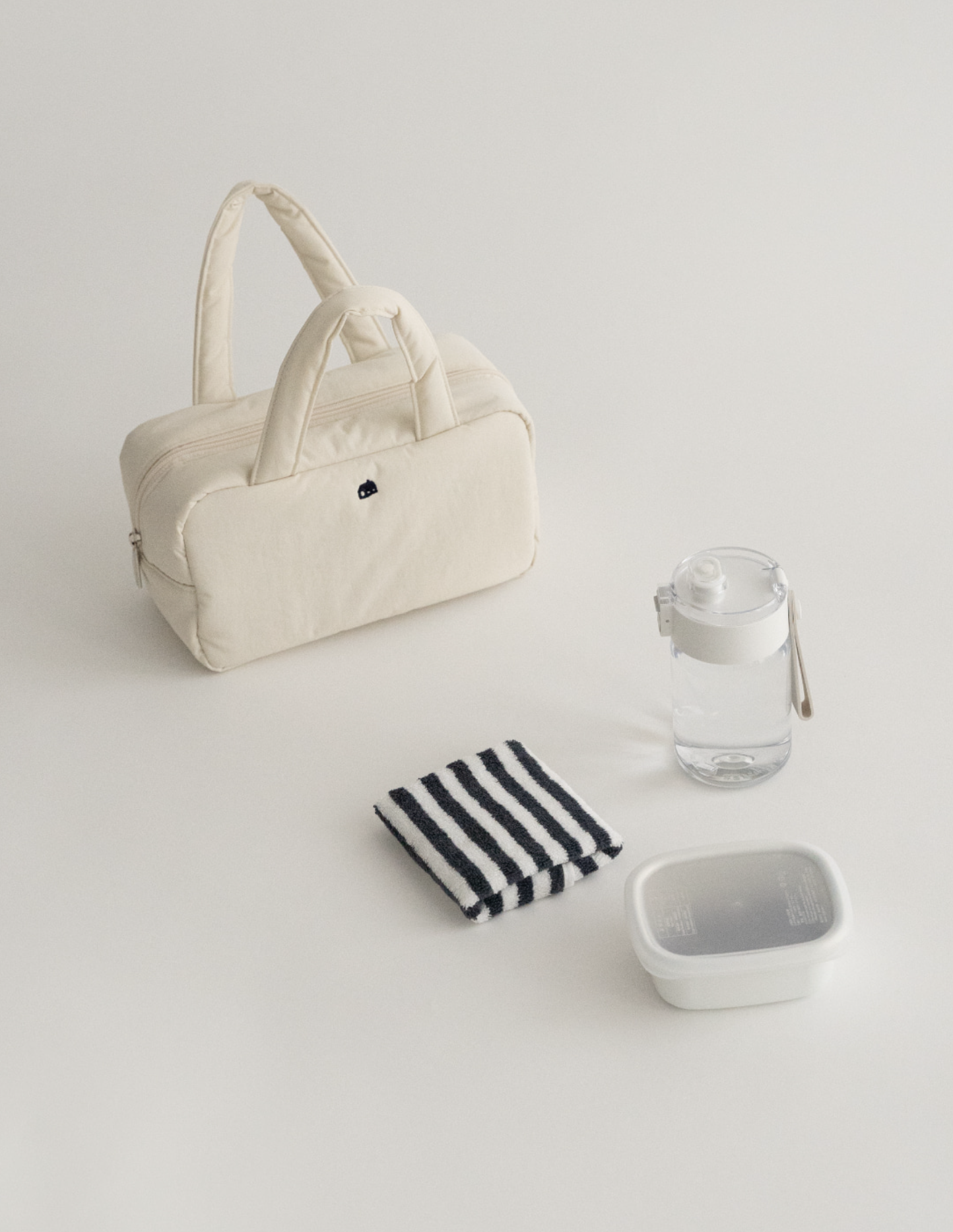 Square Cooler Bag Beige