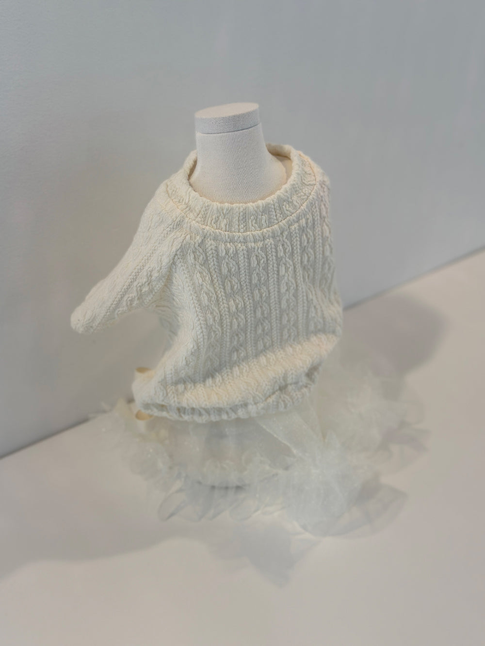 Twist Knit Ops - Ivory