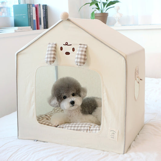 Welcome Puppy Frame House