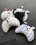 Load image into Gallery viewer, Hug Me Buggy Pillow French Stripe
