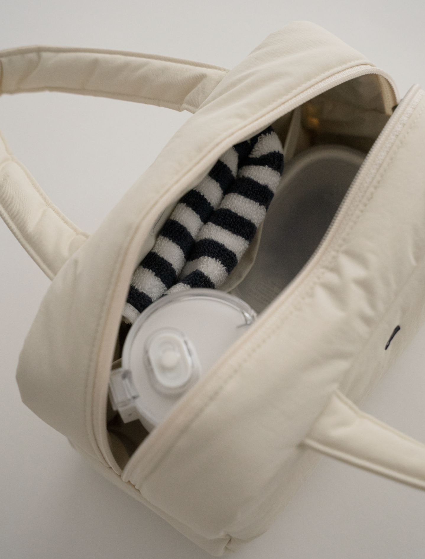 Square Cooler Bag Beige