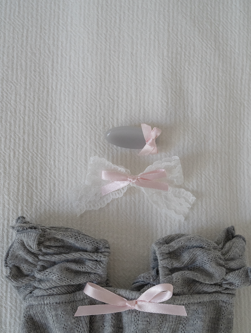 Gray Ballerina Chiffon Skirt