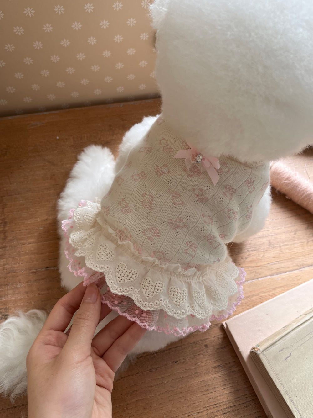 Nini Bear Sleeveless - Pink/Blue