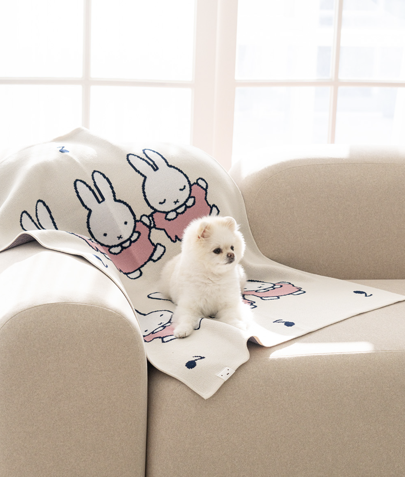 Miffy Knit Blanket