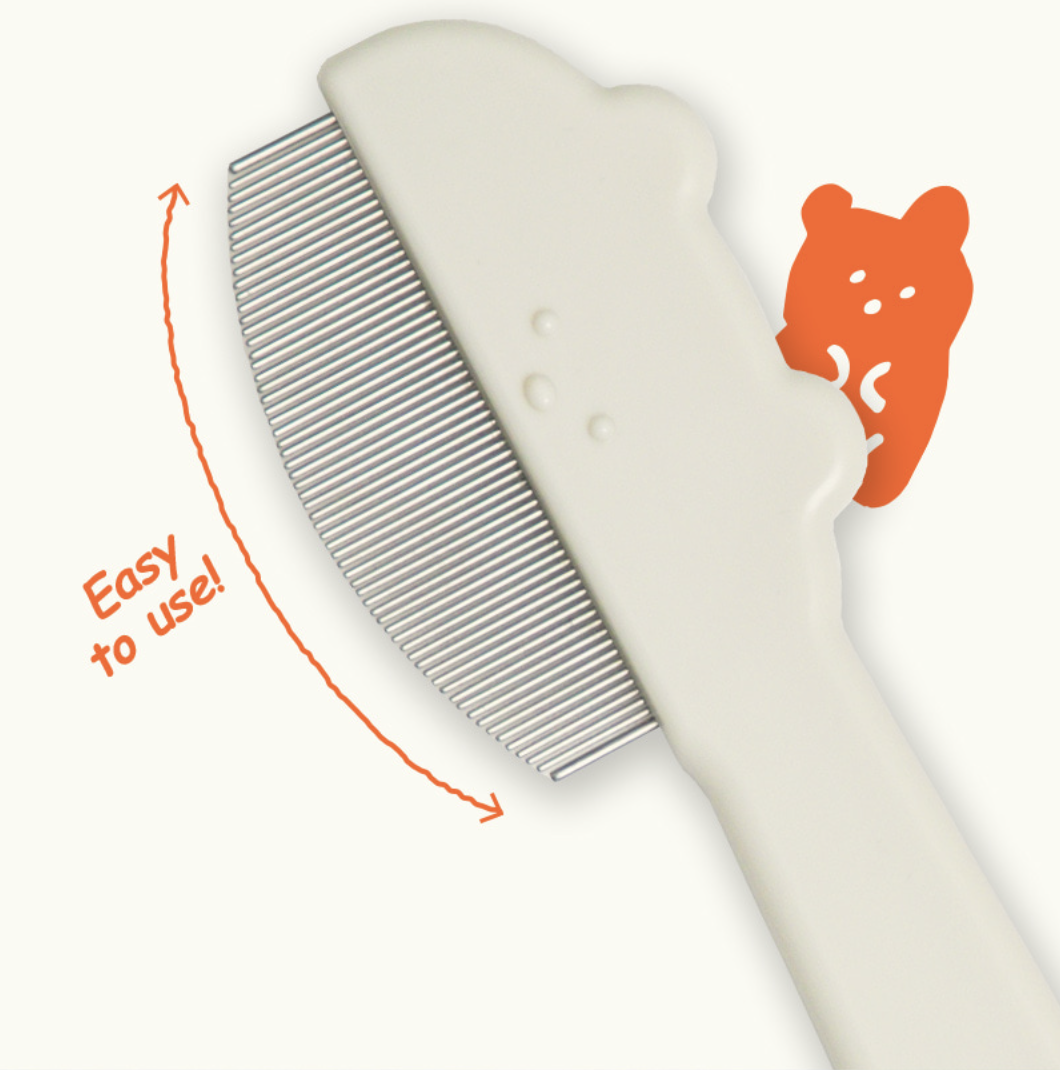 Jelly Bear Round Face Comb