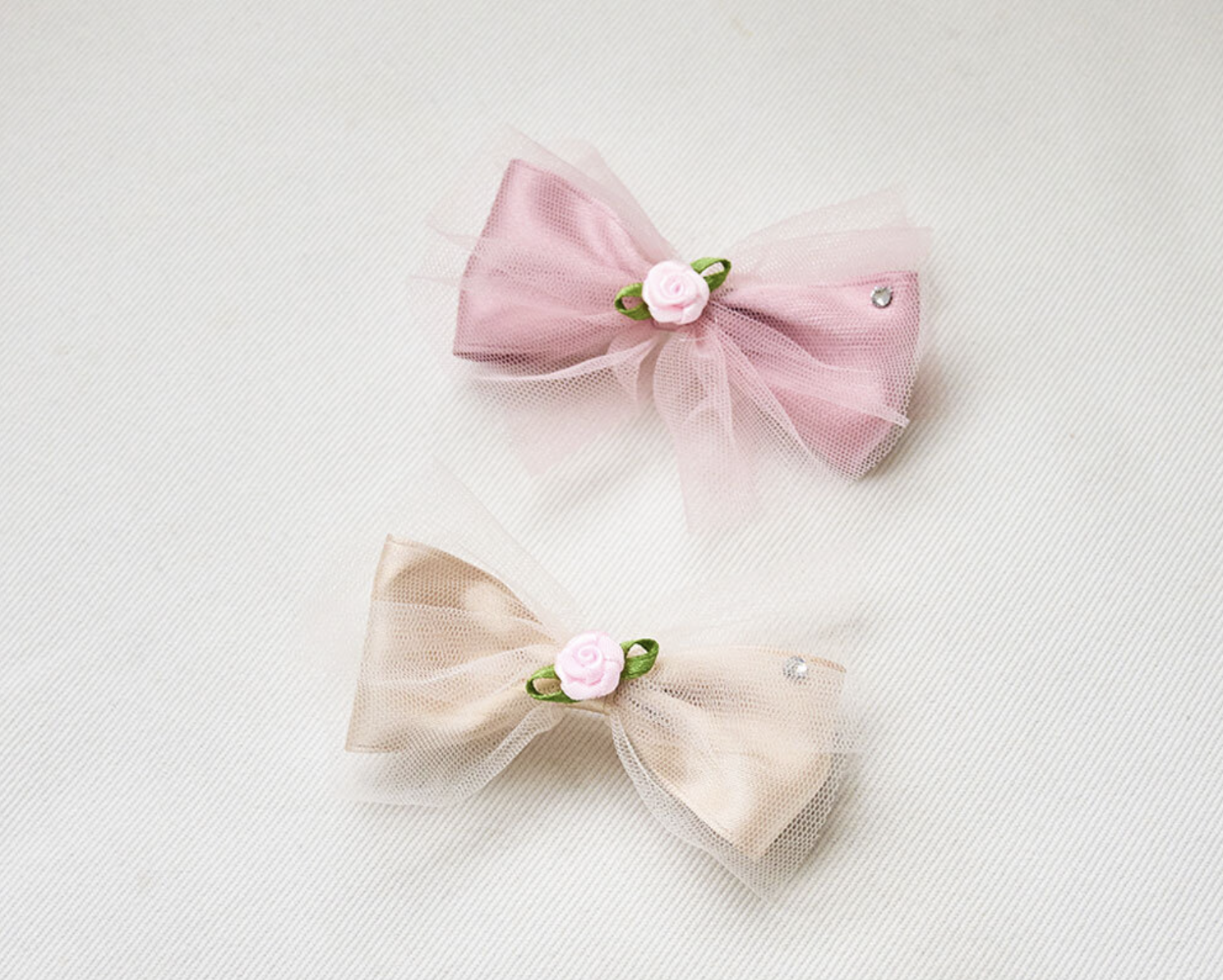 Rose Tutu Hairpin