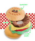 Load image into Gallery viewer, Hamburger Nosework Toy

