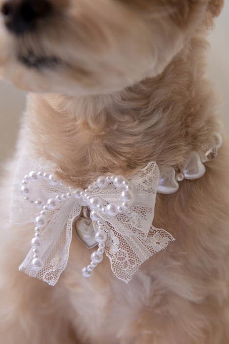 White Layer Cake Necklace