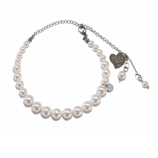 Vanilla Cream Pearl Necklace