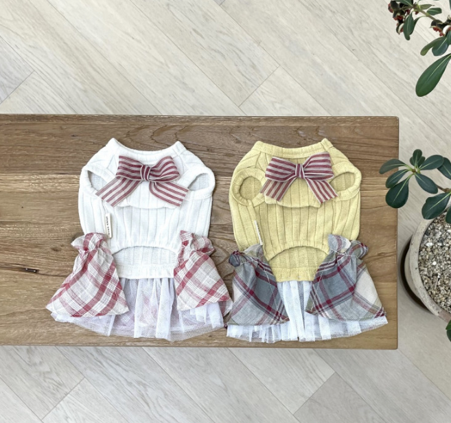 Linen Check Tutu