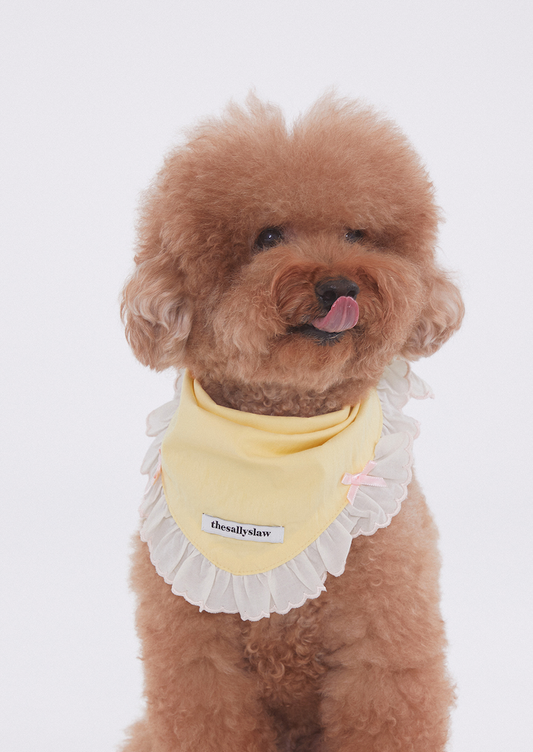 Vanilla Pink Ribbon Bandana