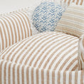 Load image into Gallery viewer, Saturday Sofa - Irish Stripes
